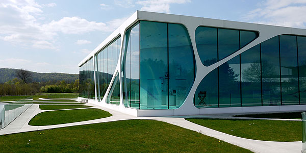 Foto vom Glas-Cube in Herste | 2010